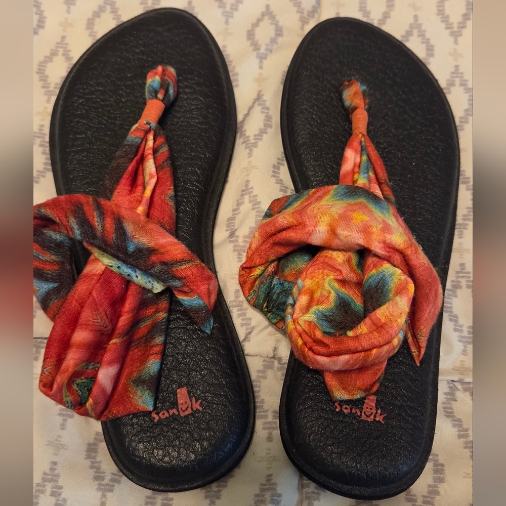 Sanuk Tie Dye Yoga Slings